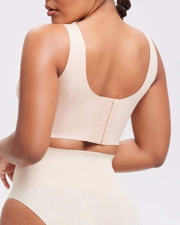Valiryne – V-Neck Wireless Back Smoothing Bra