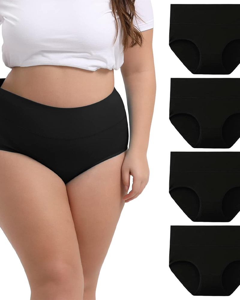 Cyralina – High-Waisted Cotton Underwear
