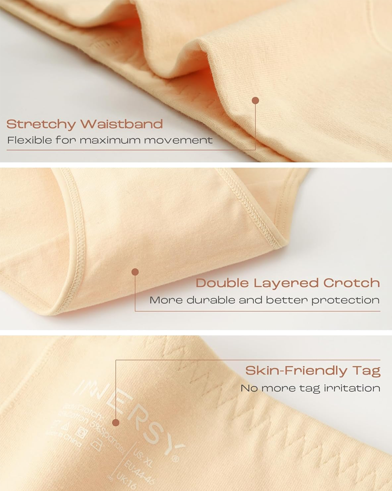 Cyralina – High-Waisted Cotton Underwear