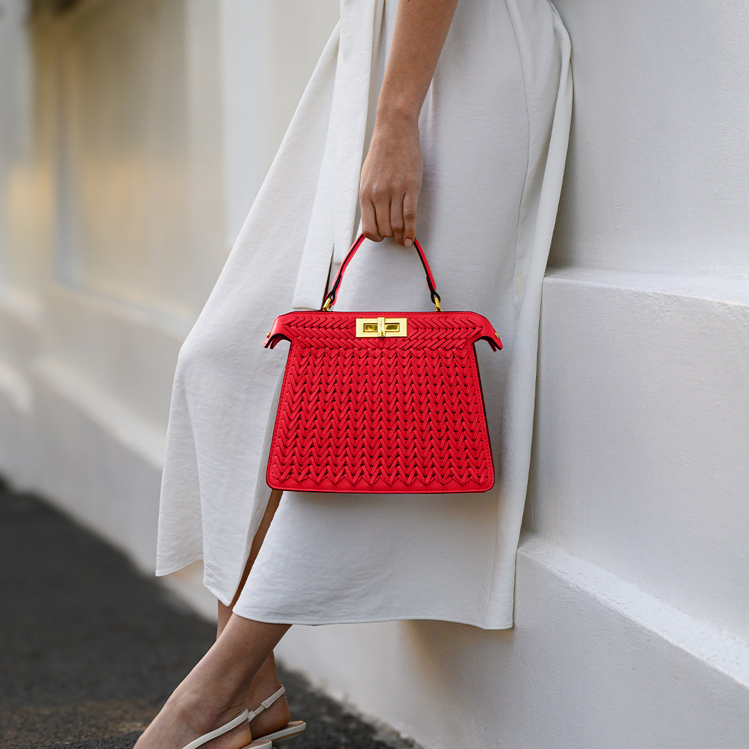 Stockholm Woven Handbag