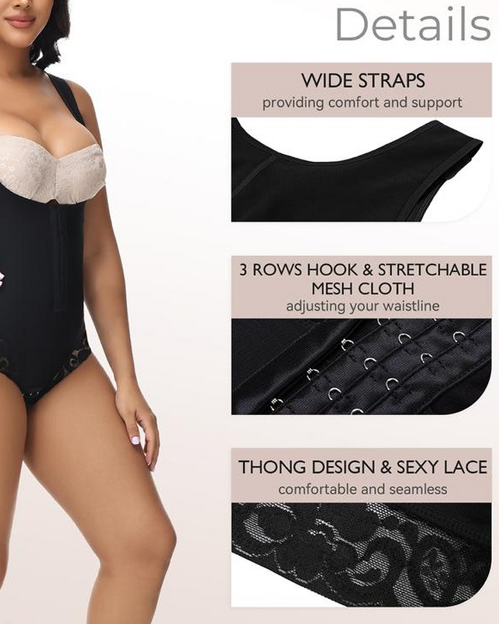 Evelyssara – Tummy Control Bodysuit Shapewear