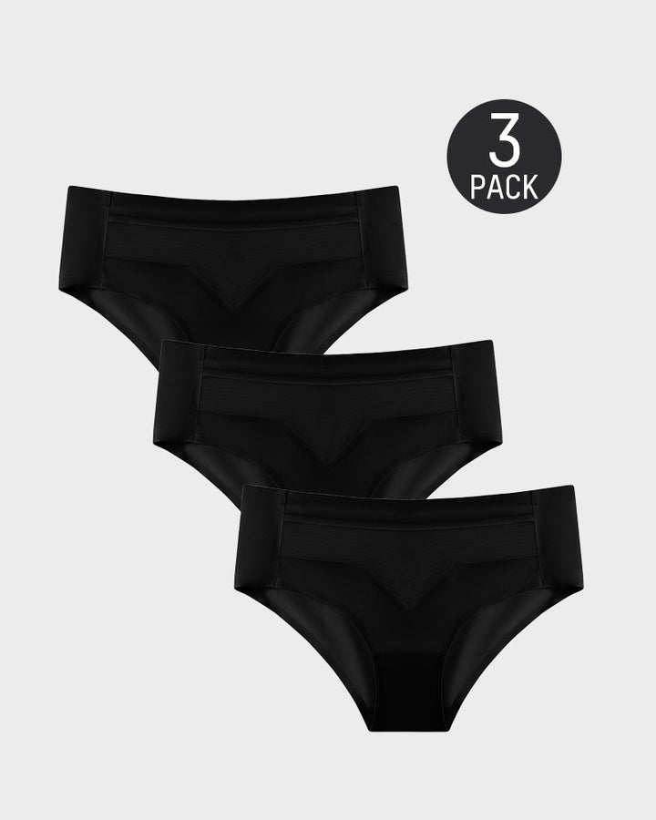 Valessina – Mid-Waist Ice Silk Invisible Underwear