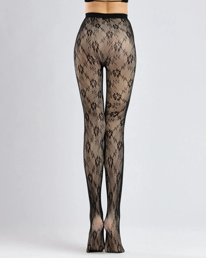Auriviennea – Lace Pattern Warm Leggings