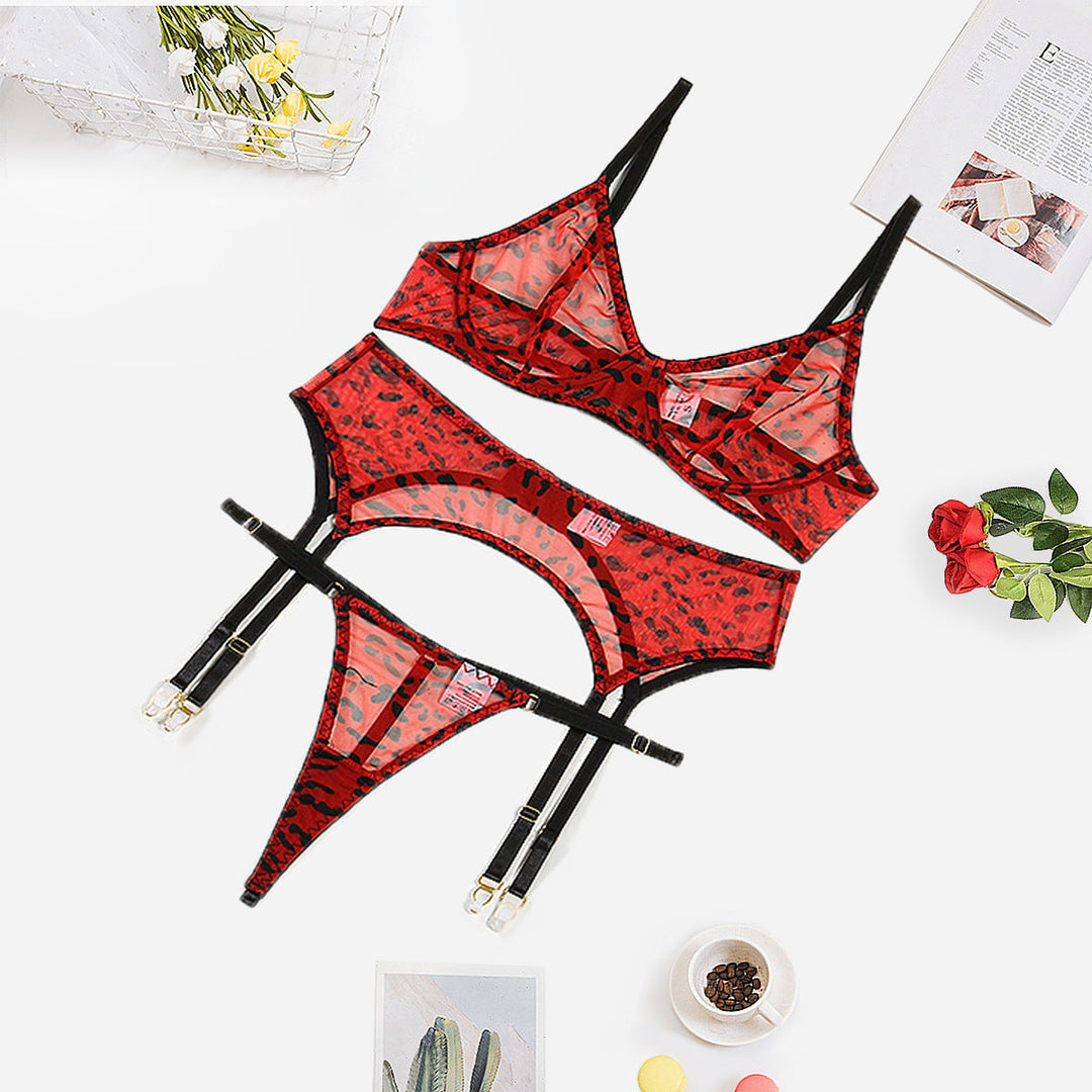 Ravena – Crimson Panther Lingerie Set
