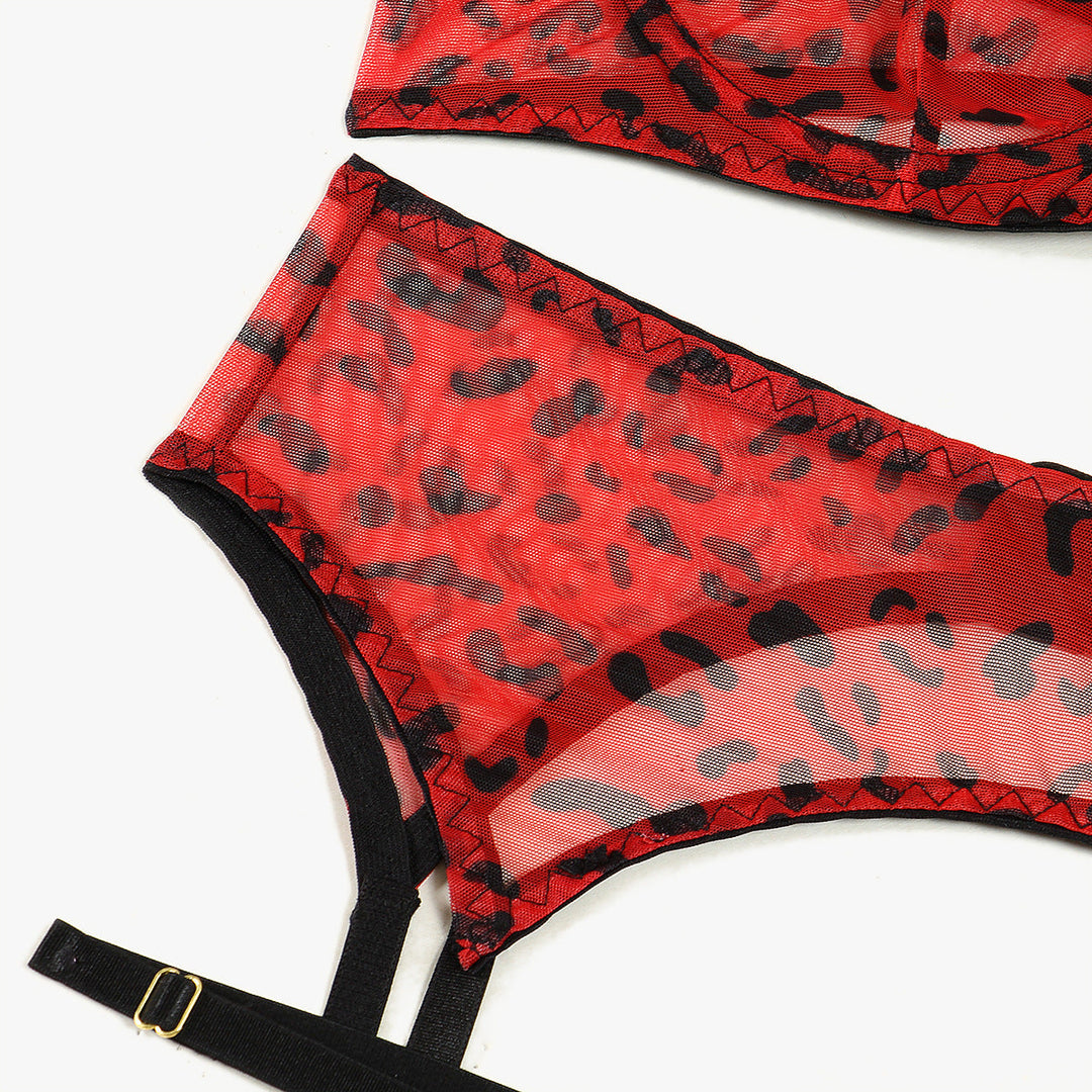 Ravena – Crimson Panther Lingerie Set