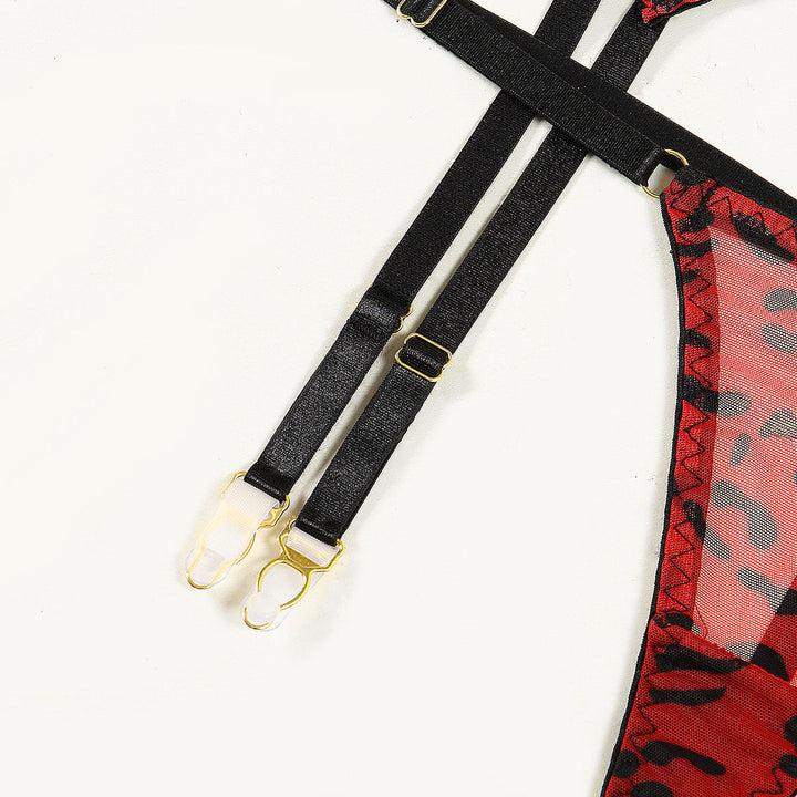 Ravena – Crimson Panther Lingerie Set