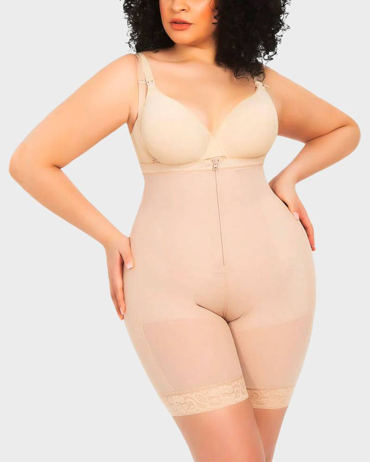 Isyrelle – Open Bust Tummy Control Body Shaper
