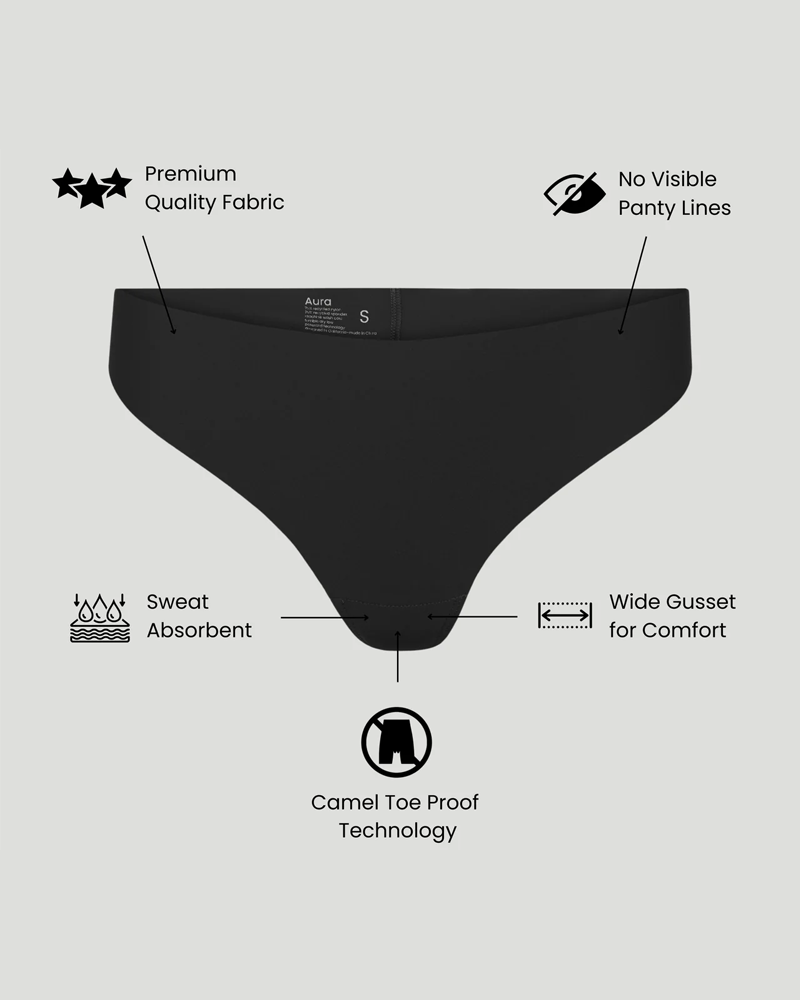 Corvalissey – Invisible Camel Toe Thong