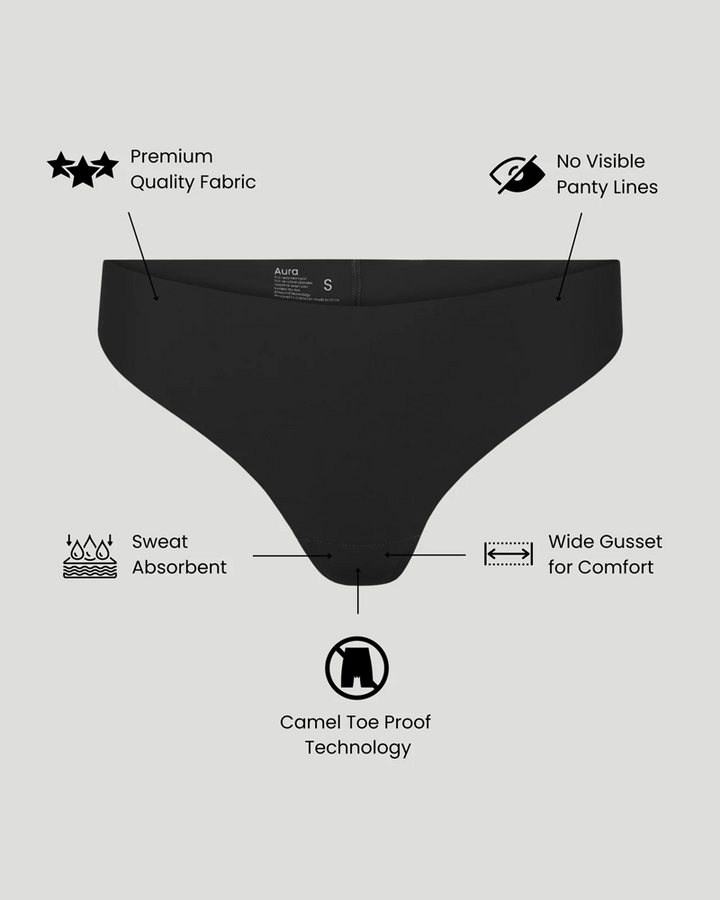 Corvalissey – Invisible Camel Toe Thong