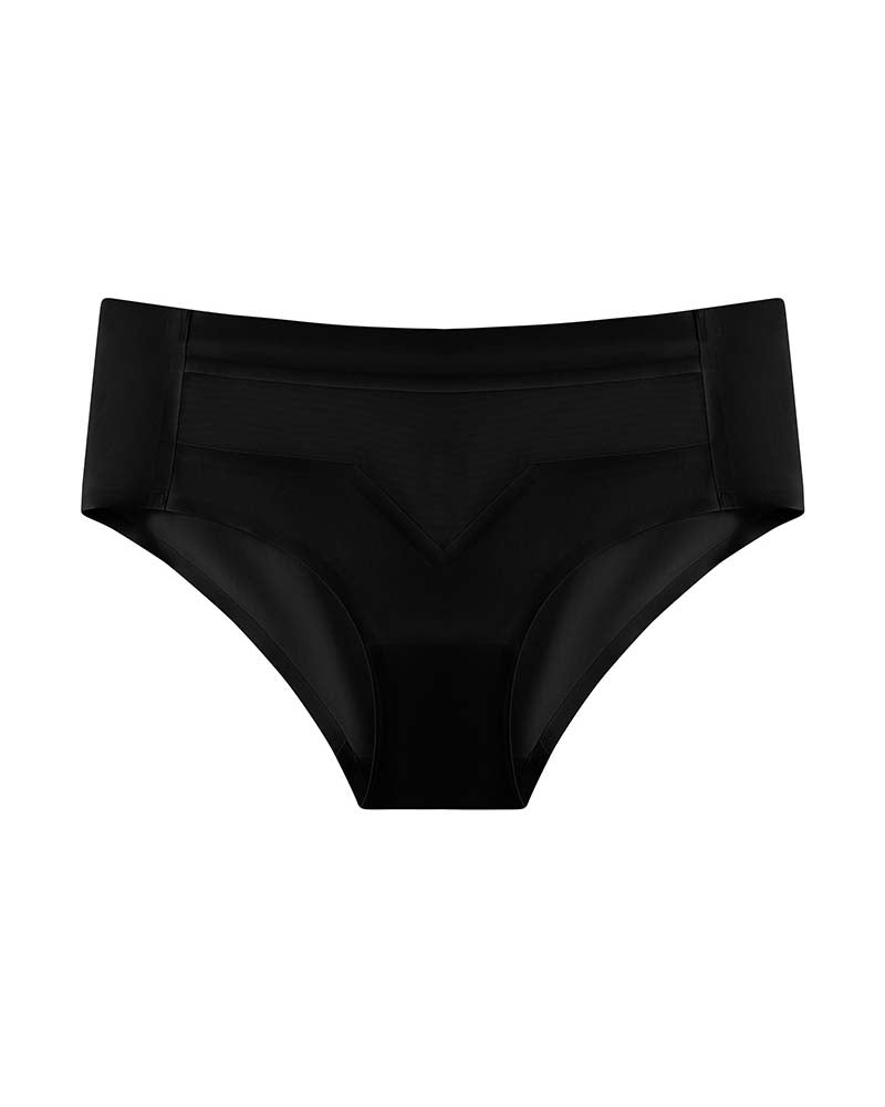 Valessina – Mid-Waist Ice Silk Invisible Underwear