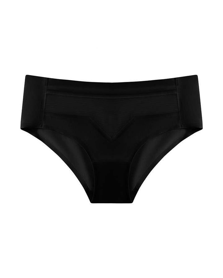 Valessina – Mid-Waist Ice Silk Invisible Underwear