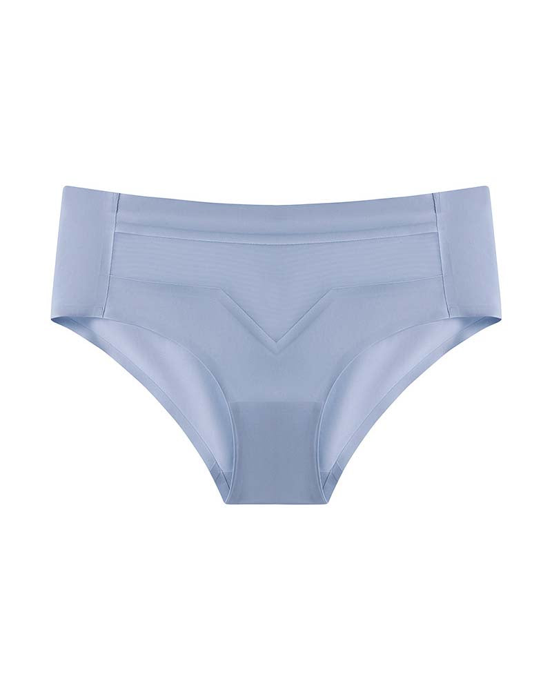Valessina – Mid-Waist Ice Silk Invisible Underwear
