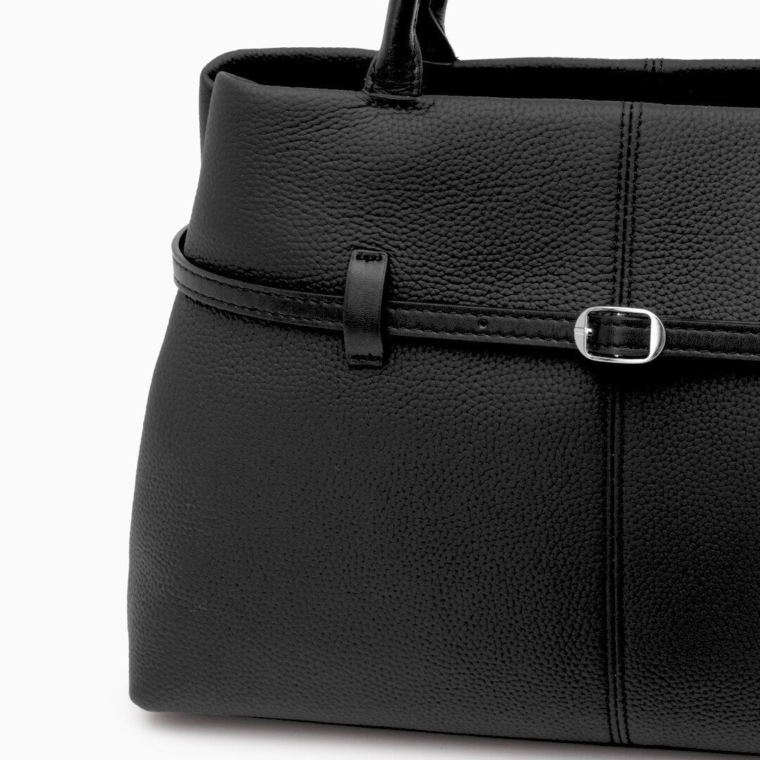 Lorena Buckle Tote Bag