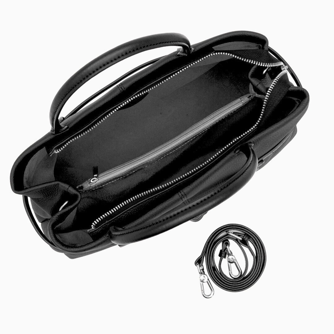 Lorena Buckle Tote Bag