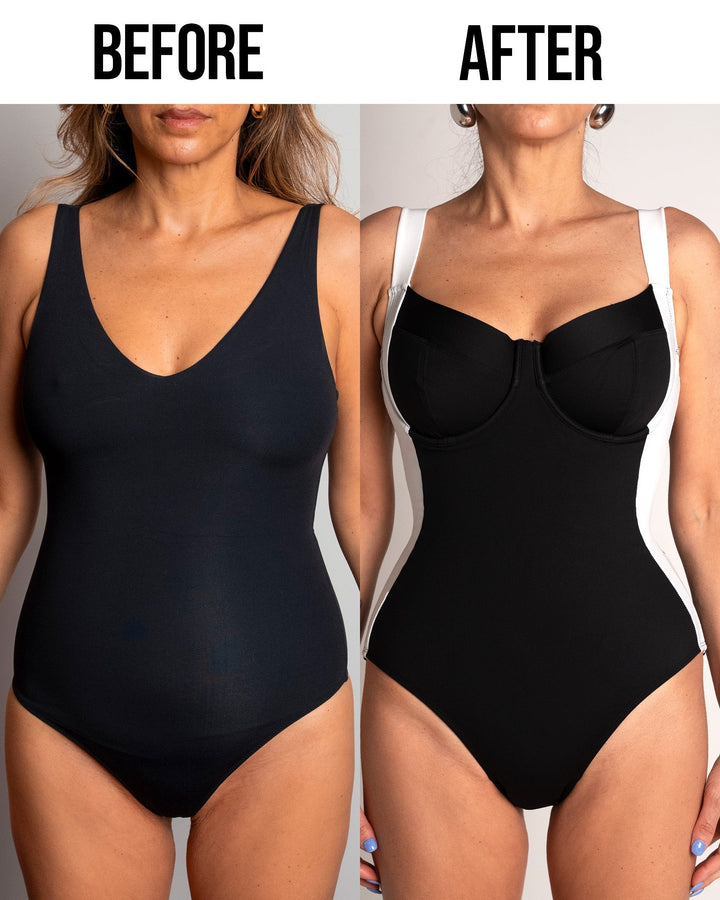 Pamela - Contrast Sculpt One-Piece