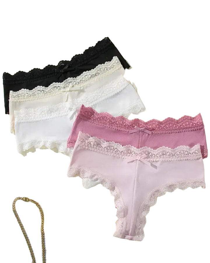 Serenyvaia – Plus Size Lace Cotton Panties