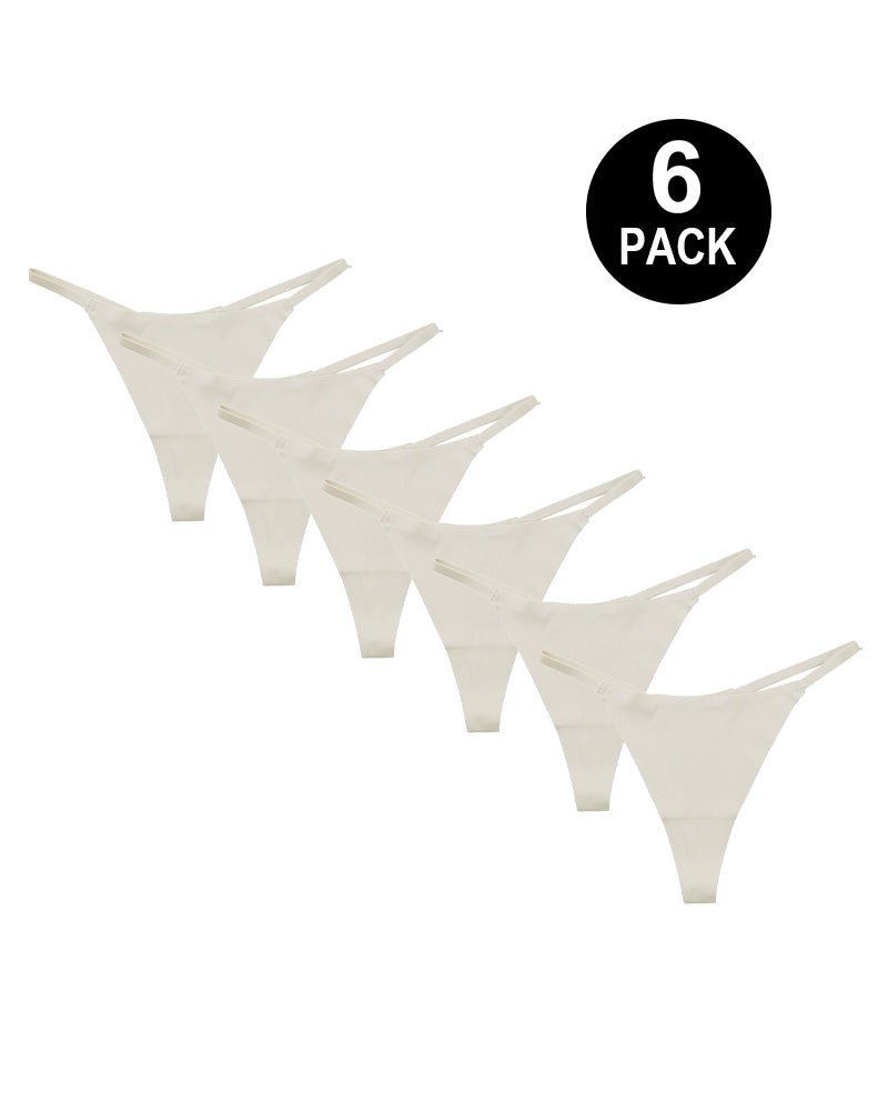 Serenyllia – Ice Silk Seamless T-Shaped Briefs