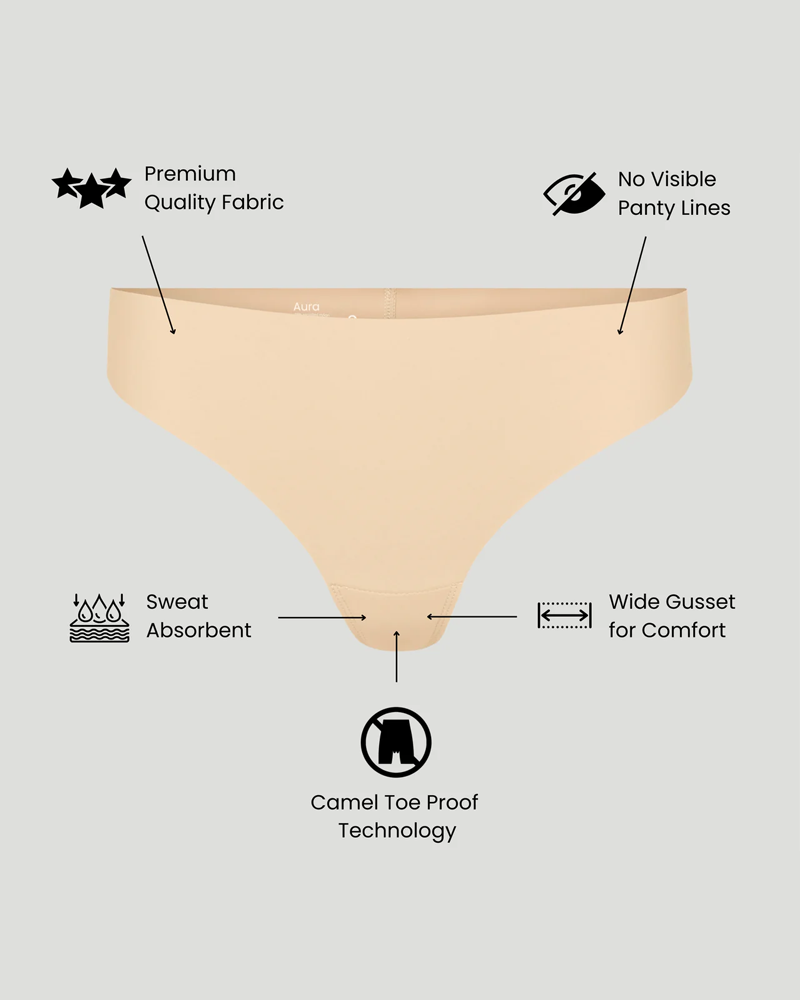 Corvalissey – Invisible Camel Toe Thong