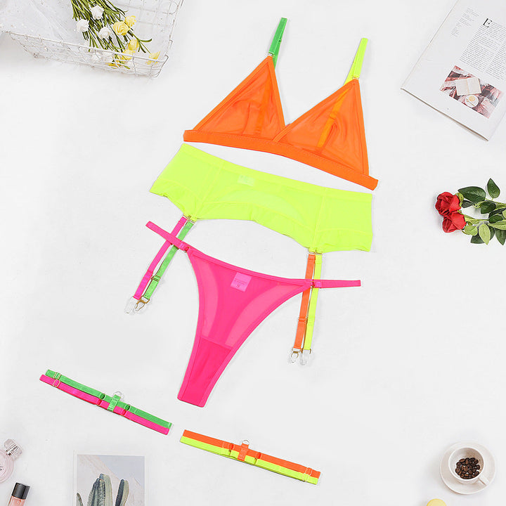 Zarina – Neon Lingerie Set