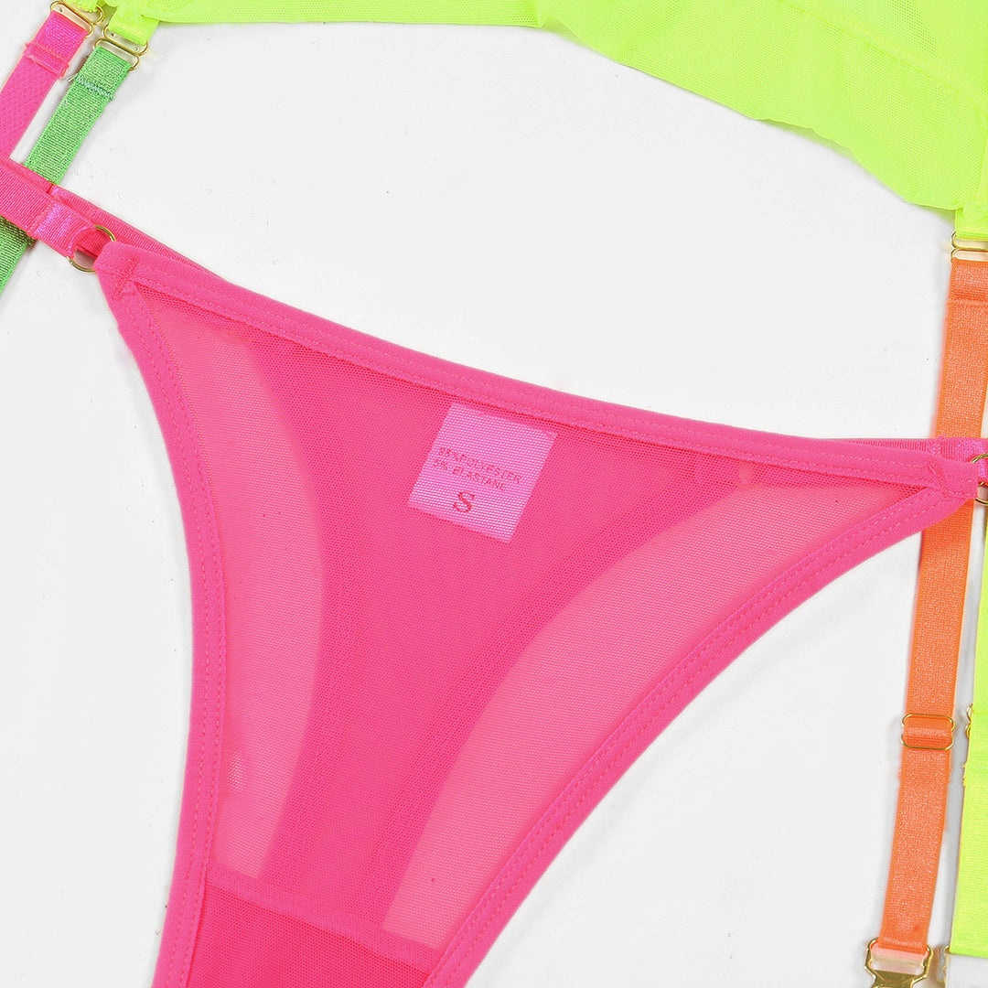 Zarina – Neon Lingerie Set