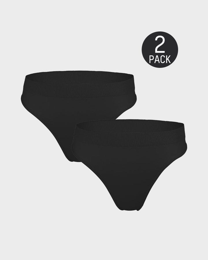 Melioraenra – Two-Pack Seamless Comfort Thongs