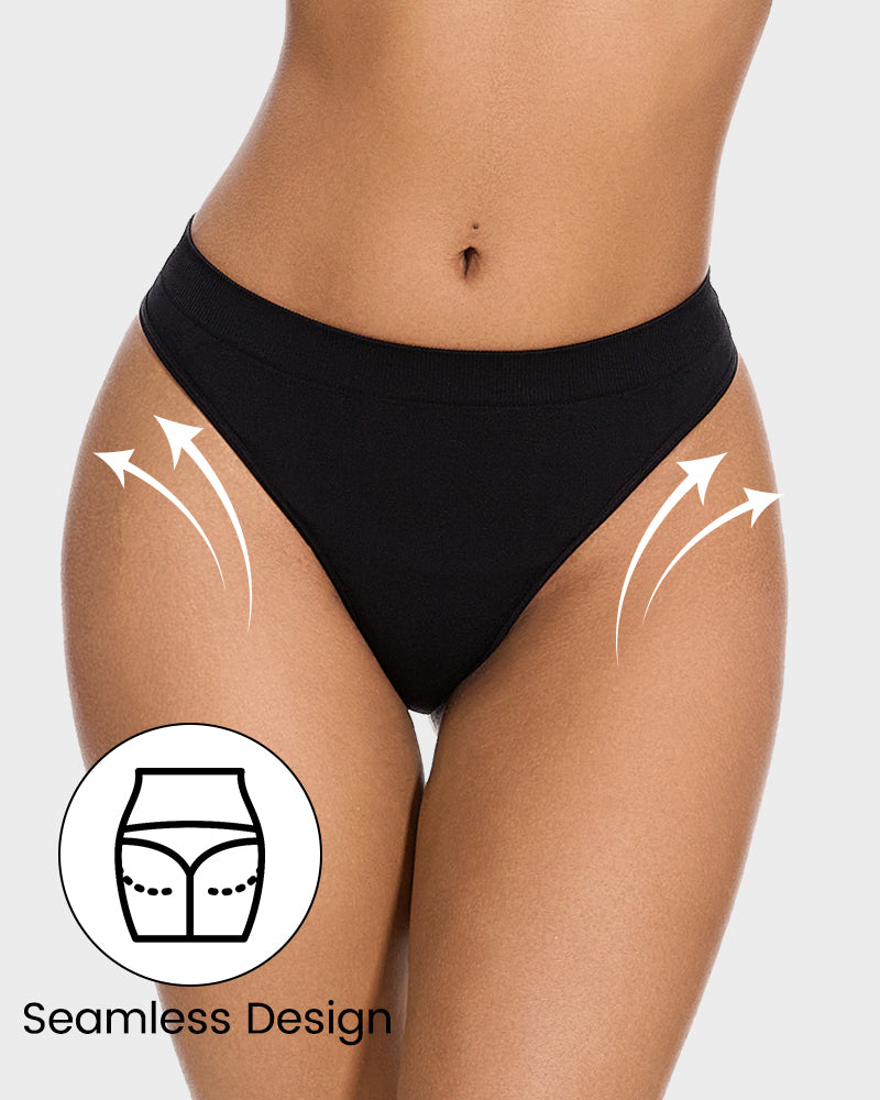 Melioraenra – Two-Pack Seamless Comfort Thongs