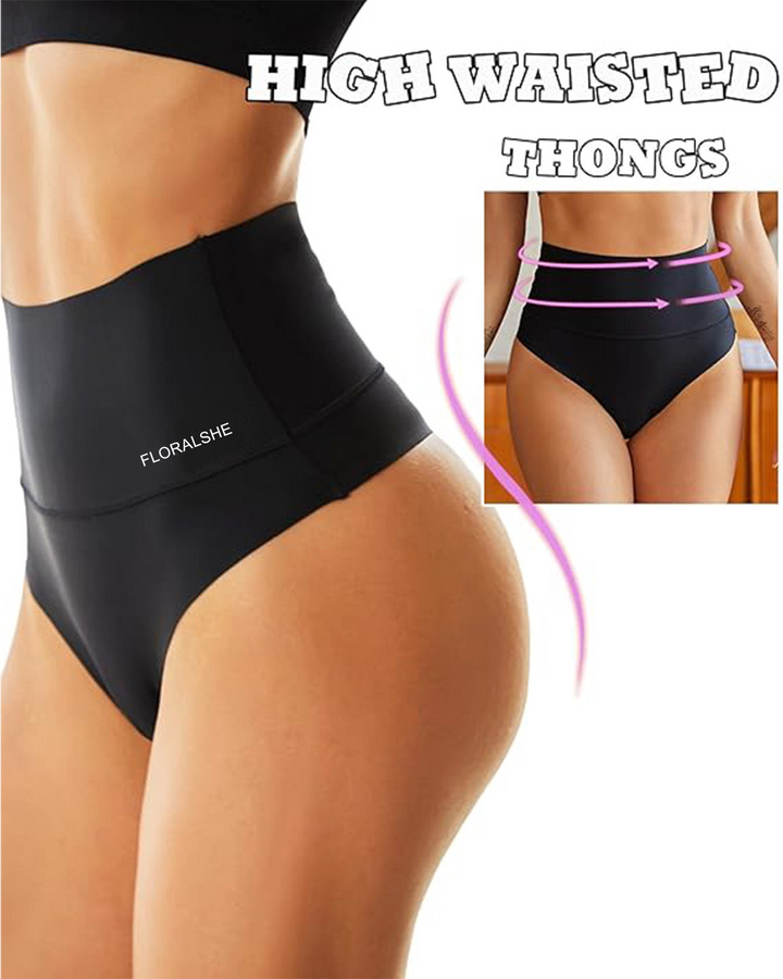 Elandryss – Three-Pack High-Rise Seamless Thongs