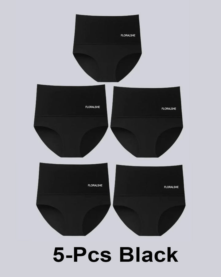 Calisandra – Five-Pack High-Waist Tummy Control Briefs
