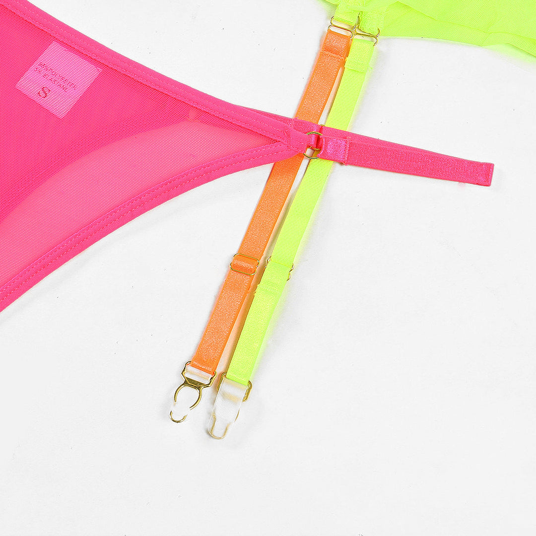 Zarina – Neon Lingerie Set