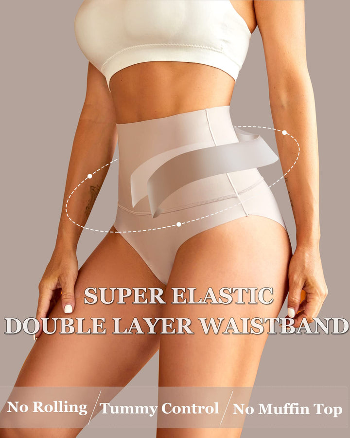 Calisandra – Five-Pack High-Waist Tummy Control Briefs