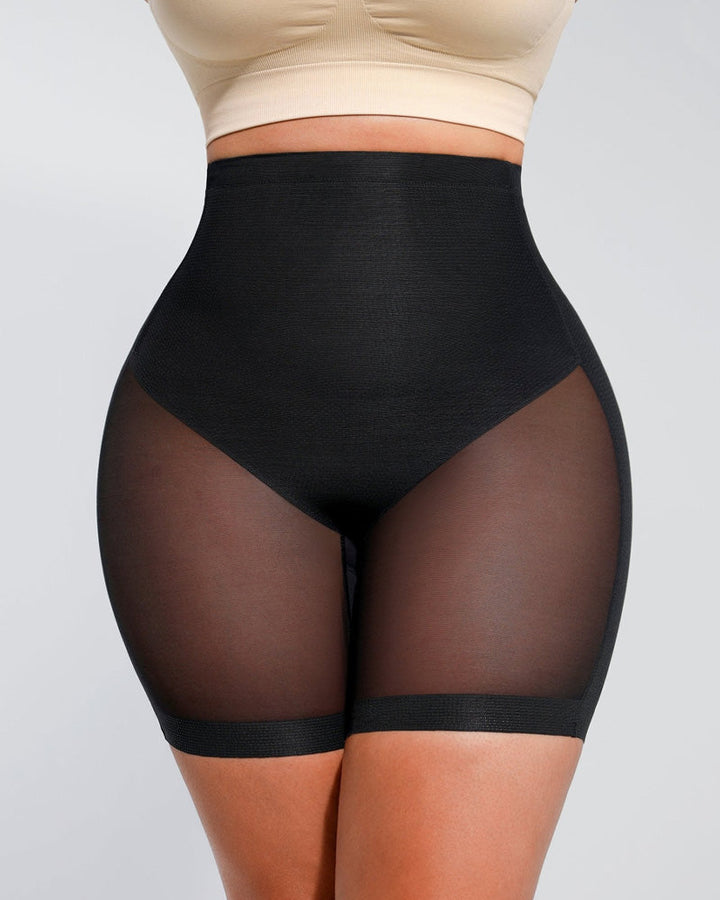 Velandra – Low-Waist Mesh Shaping Shorts