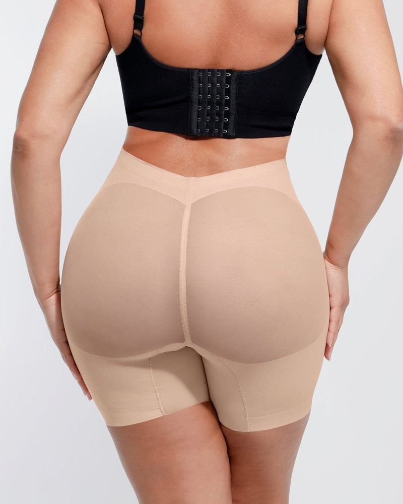Velandra – Low-Waist Mesh Shaping Shorts