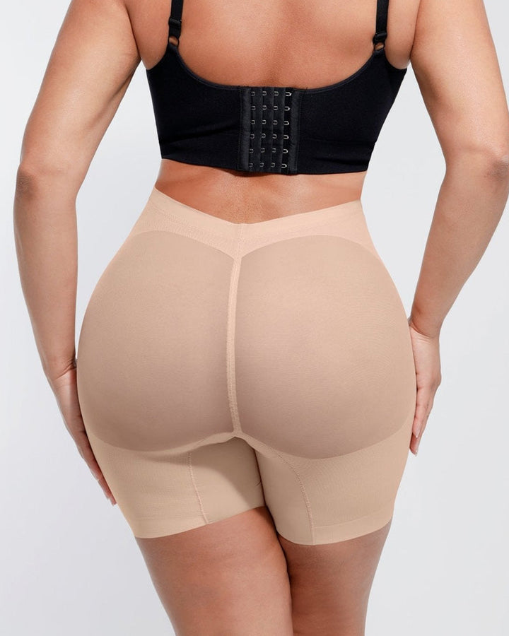 Velandra – Low-Waist Mesh Shaping Shorts