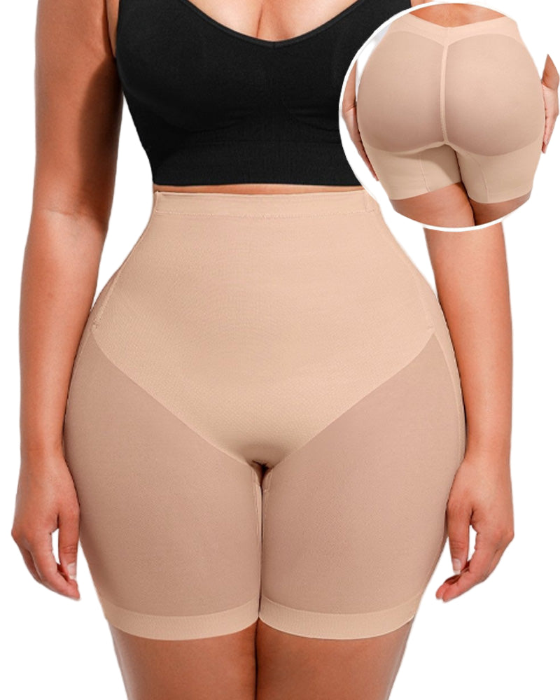 Velandra – Low-Waist Mesh Shaping Shorts