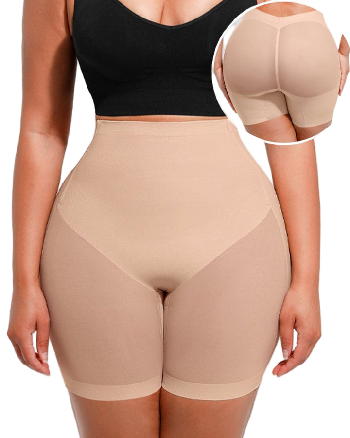 Velandra – Low-Waist Mesh Shaping Shorts
