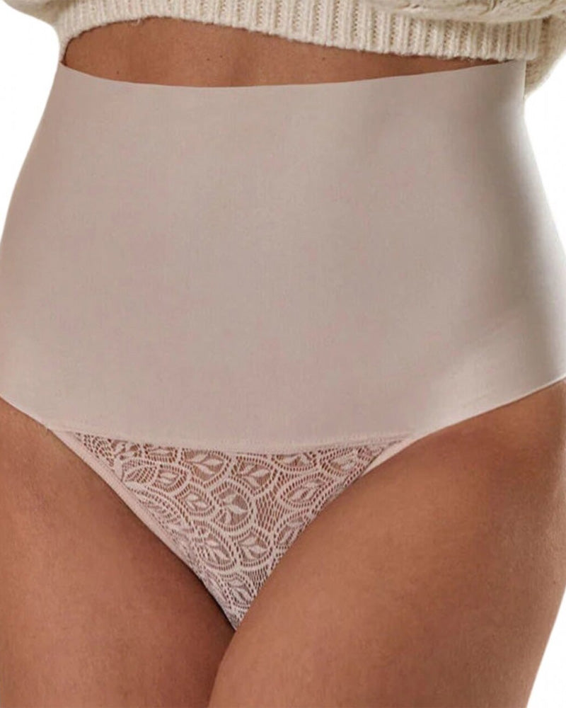 Velissandre – Mid-Rise Seamless Lace Shaping Panties
