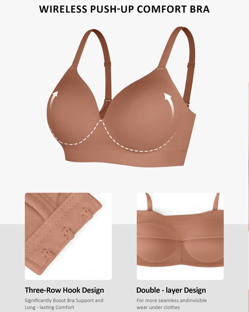 Isolynae – Seamless Full Cup Push-Up Bra