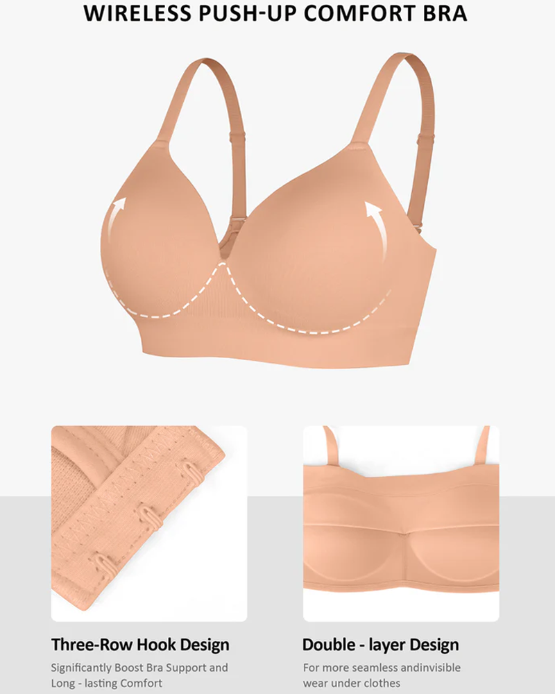 Isolynae – Seamless Full Cup Push-Up Bra