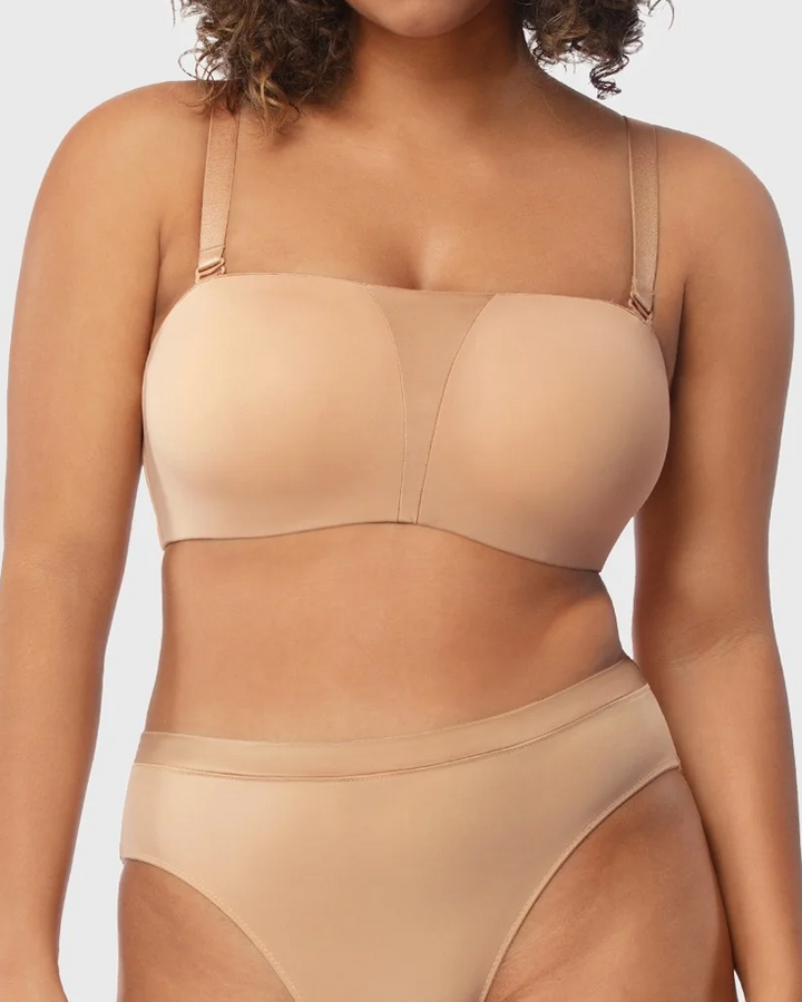Floranyssa – Seamless Strapless Bandeau Bra