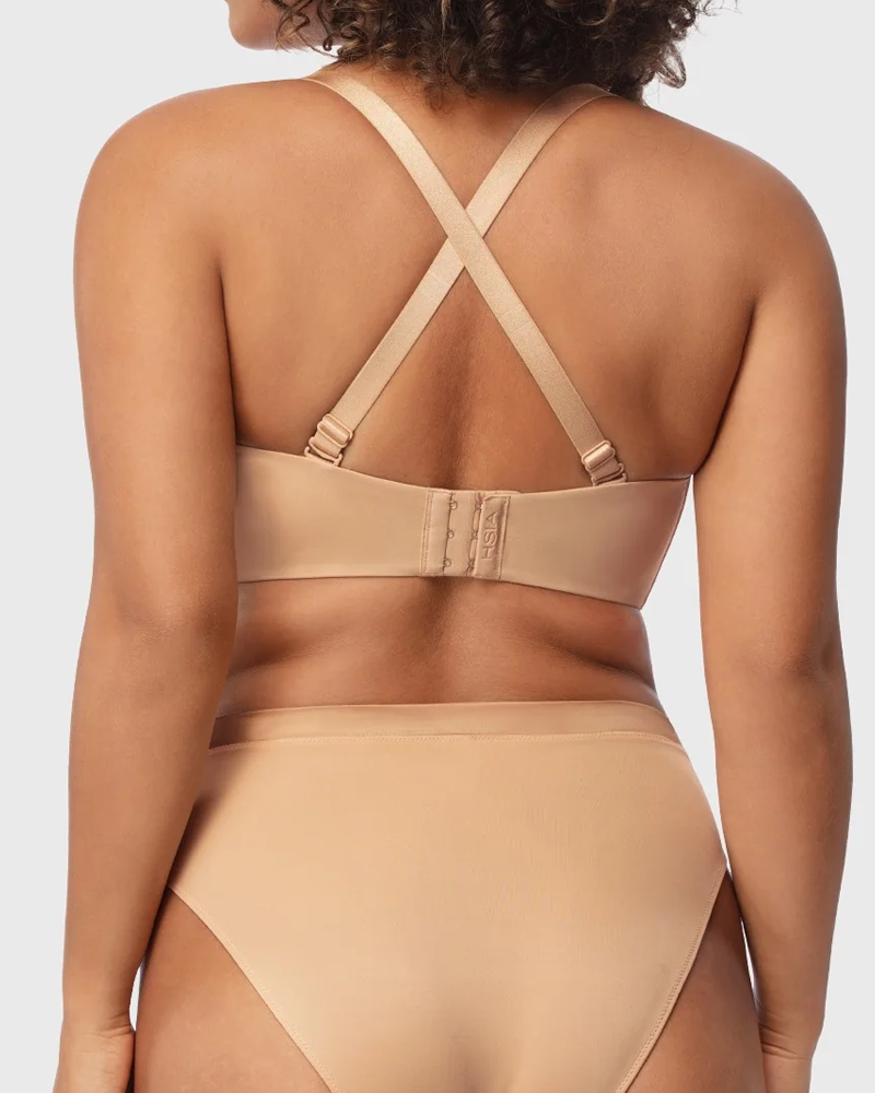 Floranyssa – Seamless Strapless Bandeau Bra