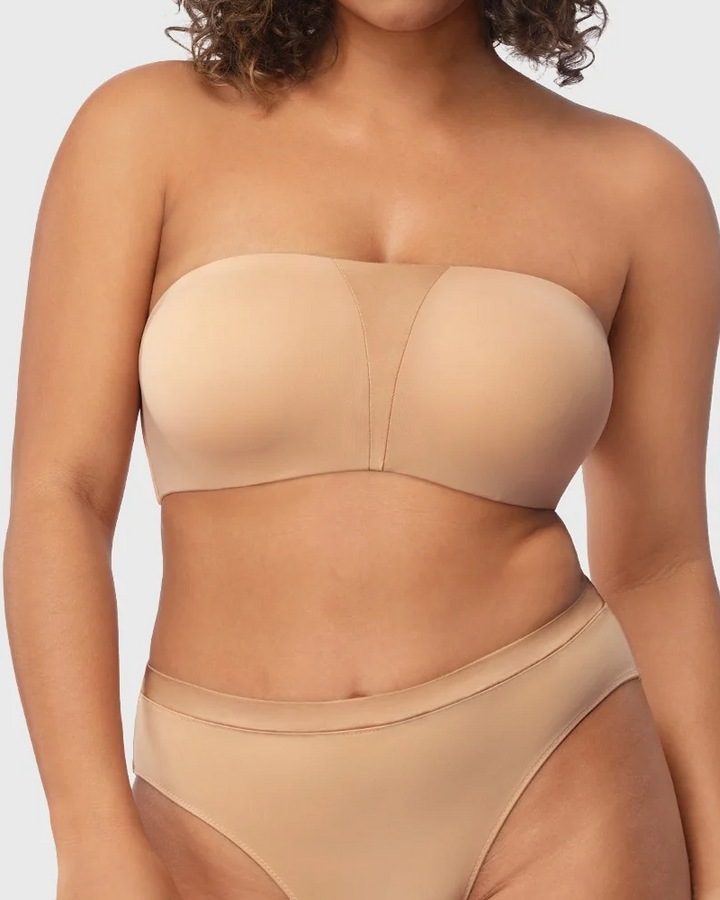 Floranyssa – Seamless Strapless Bandeau Bra