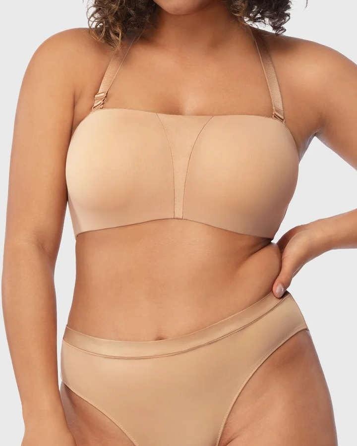 Floranyssa – Seamless Strapless Bandeau Bra
