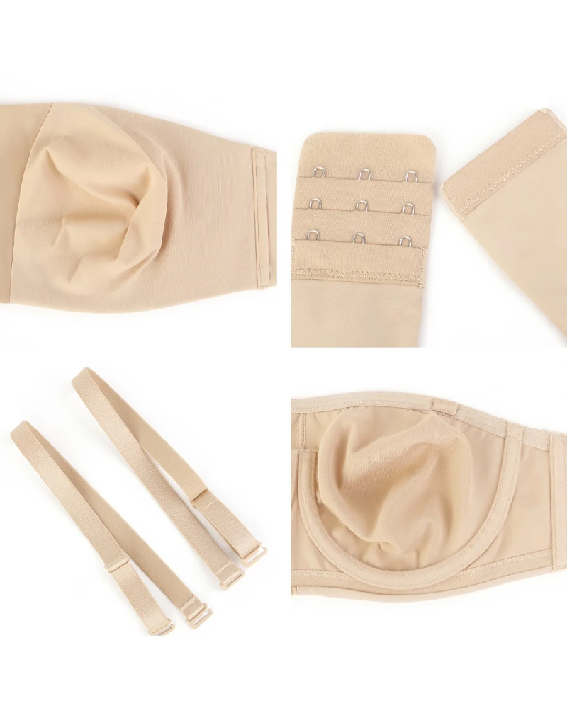 Floranyssa – Seamless Strapless Bandeau Bra