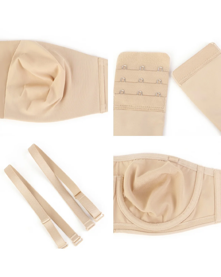 Floranyssa – Seamless Strapless Bandeau Bra