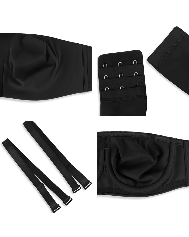 Floranyssa – Seamless Strapless Bandeau Bra