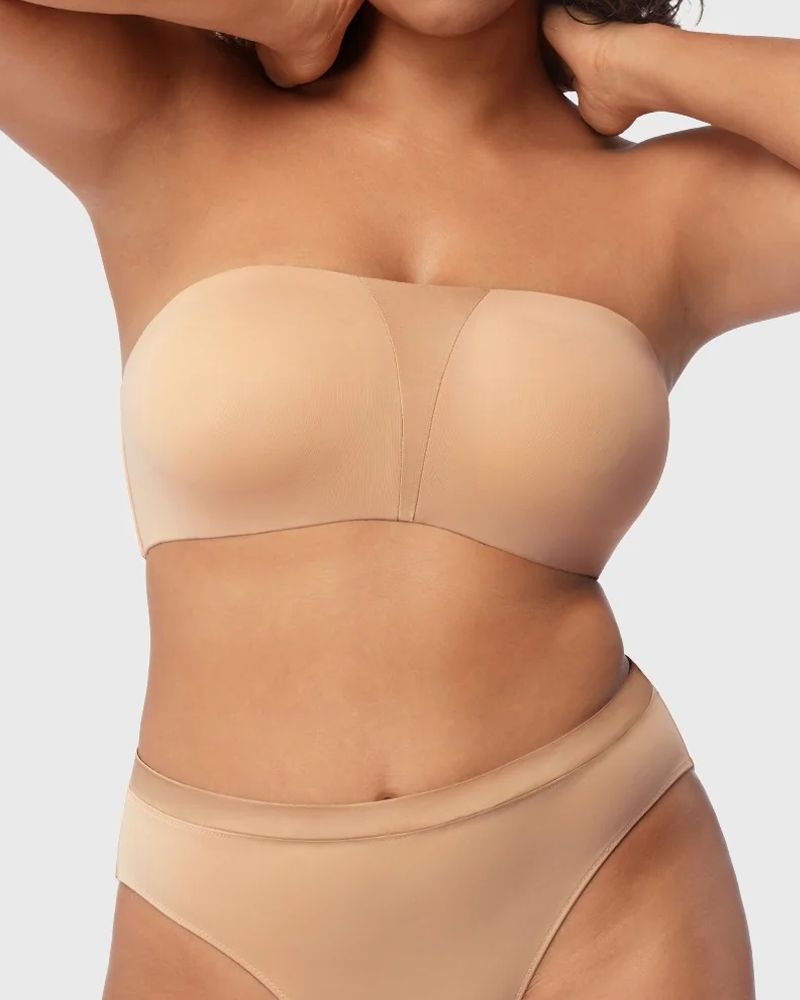 Floranyssa – Seamless Strapless Bandeau Bra