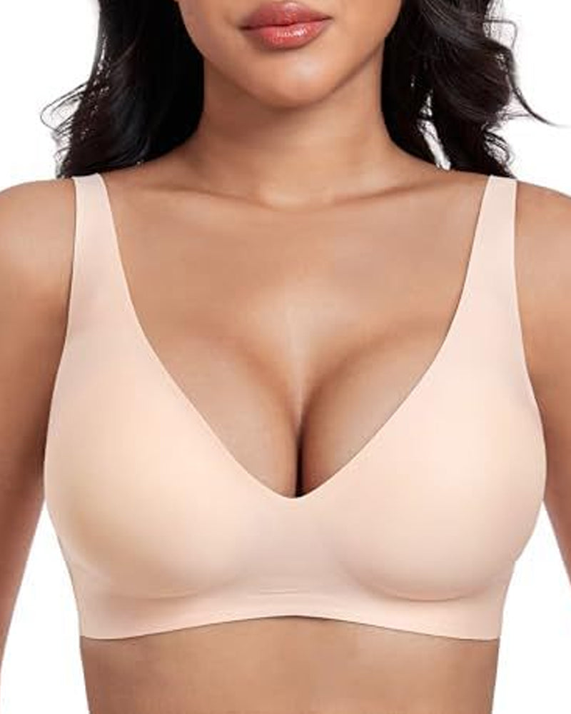 Calyssianne – Deep V Wire-Free Push-Up Bra