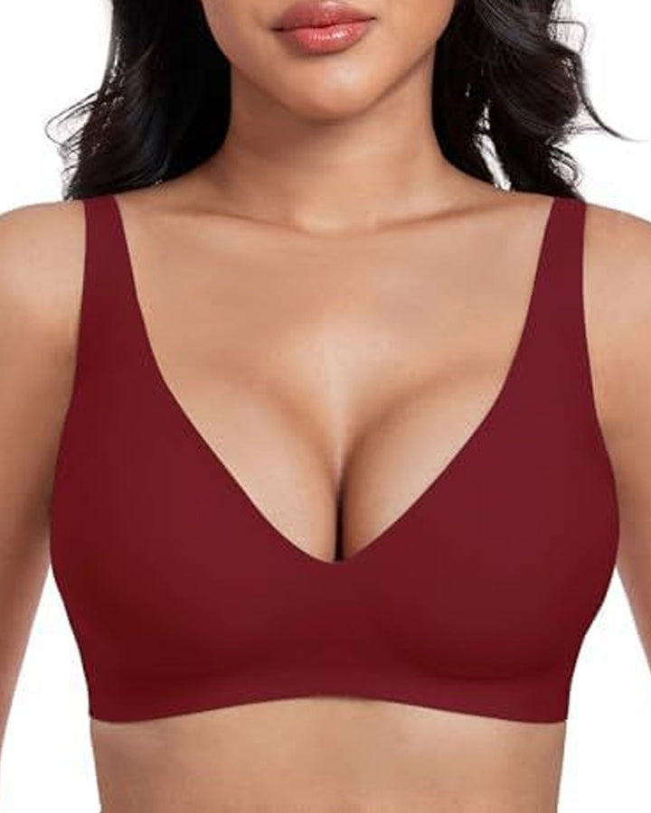 Calyssianne – Deep V Wire-Free Push-Up Bra