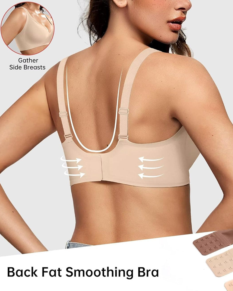 Calyssianne – Deep V Wire-Free Push-Up Bra