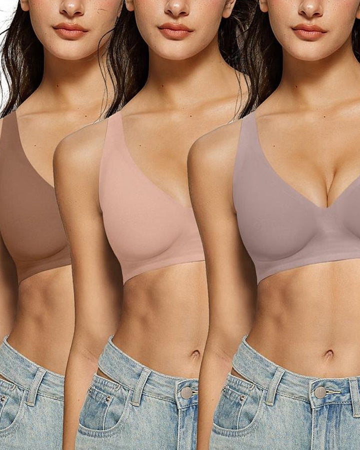 Calyssianne – Deep V Wire-Free Push-Up Bra